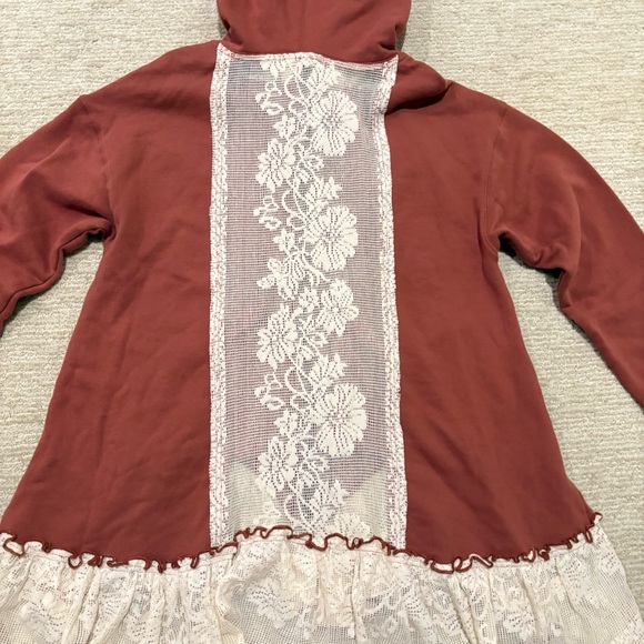 NWT Free People x We The Free Flower Child Hooded Cardi - $248 - Picture 9 of 16